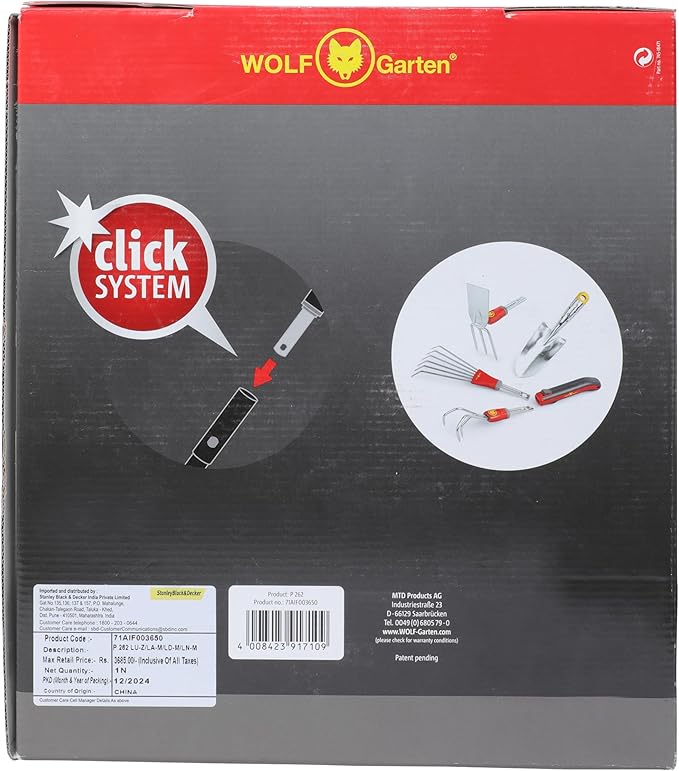 Wolf-Garten P262 LU-Z/LA-M/LD-M/LN-M/ZM30 Multi Star Mini Set Red