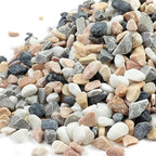 FANTIAN 10 lbs Pebbles for Landscaping, 3/8 Inch Pea Gravel. Decorative Stones Rocks for Succulent, Cactus, Vases, Terrarium, Aquarium, Potted Top Dressing and Outdoor Garden