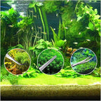 Aquascaping Tools 5 in 1 Kit Aquarium Scissors Plant Tools Curved & Straight Scissor Tweezers Spatula Stainless Steel Anti Rust Aquascape Tools for Fish Tank
