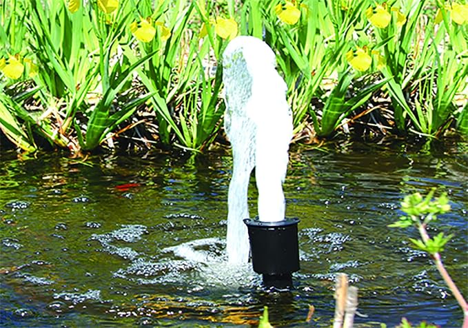 All in One Nozzle Kit for Pond Pumps - Included Extension Tubes - Ideal for Small Outdoor/Indoor Ponds, Water Gardens, Koi Ponds, Fountains, and Other Water Statuaries