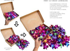 Miami Fresh Orchid Loose Bloom PERISHABLE flowers OrchidClub USA Sunne Tropical DIY lei, food & drink decoration (100 RAINBOW)