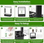 Hopegarden Indoor Garden Hydroponics Growing System: 15 Pods Plant Germination Kit Herb Vegetable Growth Lamp Countertop with LED Grow Light - Hydrophonic Planter Grower Harvest Lettuce