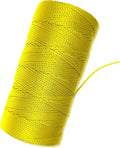 Yellow String Line Level - #18 Nylon String - 1000 Ft Length - Yellow Twine for Mason Line, Construction, Gardening, Leveling