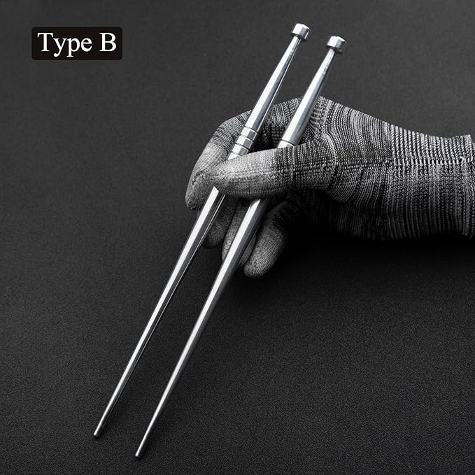 Bonsai tools 200 / 240 Mm Straight Bonsai Root Hook Made By Aviation Aluminum Alloy (Type B (240Mm))