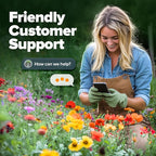 HOME GROWN Texas Wildflower Seeds 87,500+ Non-GMO Perennial Wildflower Seeds Mix for Attracting Bees, Birds & Butterflies - 22 Varieties Bulk Wild Flower Seed Mix for Full Sun & Shade Gardens (2 oz)