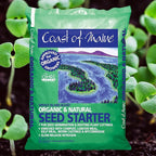 Coast of Maine Organic & Natural Sprout Island Blend Seed Starter - Seed Germination & Root Plant Cuttings w/Composted Manure, Mycorrhizae, Worm Castings & Kelp - Enhanced Drainage (16 Qt)