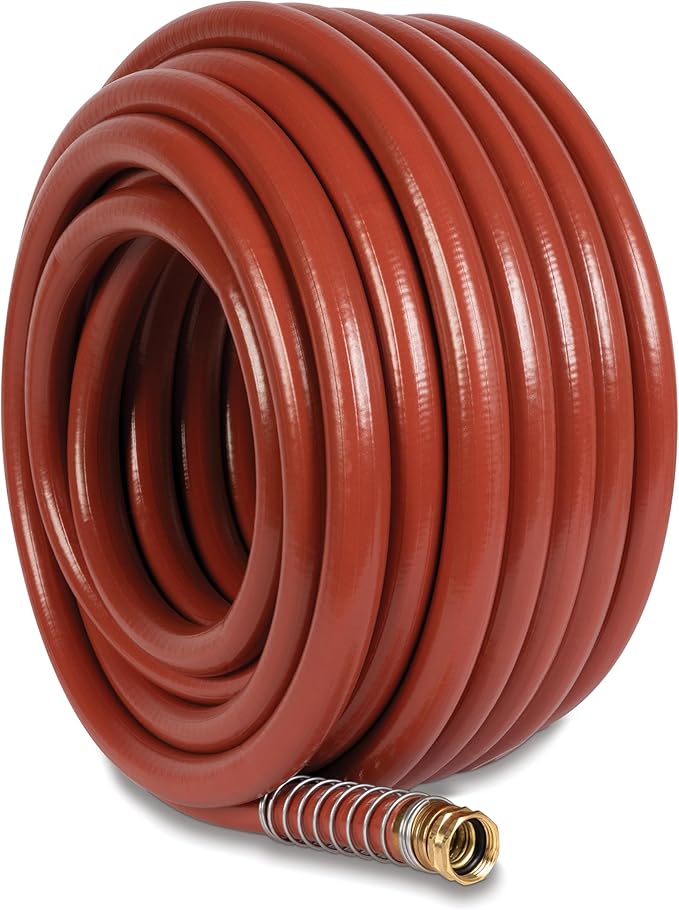 Gilmour Pro Commercial 3/4" x 100' Heavy Duty Water Hose, Durable and Kink Resistant 100 ft Garden Hose