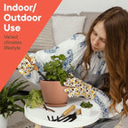 Planter Pots with Drainage Holes - Lightweight, Durable, and Space-Saving Pots for Indoor and Outdoor - Versatile Functionality, Simple Modern Design, Set of 20 Plastic Planter Pots - Terracotta
