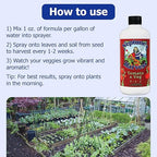 Neptune’s Harvest Organic Tomato & Vegetable Plant Fertilizer (2-4-2) - Liquid Plant Food w/Fresh Fish, Seaweed, Molasses, Yucca Extract, & Humic Acids - for Vegetable Garden (Quart (Single))