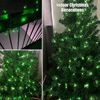 HISHINY Green String Lights 100 Count Mini St. Patrick's Day Decorations Lights with Green Wire for Outdoor Christmas Decorations Indoor Decor,UL Certified (21feet)