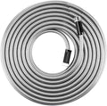 Beaulife Metal Garden Hose 25 ft Flexible No Kink Lightweight RV Drinking Water Hose Extension Leader Hose Heavy Duty Outdoor