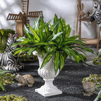 4 Pcs Artificial Greenery Stems Dracaena Faux Branches Artificial Plants Realistic Fake Dracaena Greenery Realistic Plants for Indoor Outdoor Porch Patio Home Office Living Room Decor (Light Green)