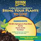 FoxFarm Light Warrior Seed Starter Growing Medium, 1cu ft (Pack of 2) - Beneficial for Seed Germination and Root Development, Indoor/Outdoor Cultivation - Ideal Nutrition for Plant Seedlings