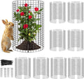 8 Pack Plant Protector from Animals, Wire Mesh Plant Cages for Garden – Sturdy Metal Plant Protectors to Keep Rabbits, Squirrels, and Animals Out – Ideal for Vegetables, Flowers, and Outdoor Plants