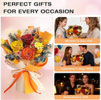 Vrioca Flowers for Delivery, Preserved Flowers Bouquets, Birthday Gifts for Women Mom