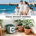 Automatic Plant Waterer for 30 Potted Plants - 98FT Dual Pumps Automatic Watering System, Vacation Self Watering Drip Irrigation System & Plant Watering Device with Programmable Water Timer