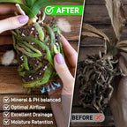 Orchid Bark Potting Mix - 29QT Natural Orchid Potting Mix for Repotting, Blended with Small Pine Bark and Perlite to Provide Ideal Ventilation and Good Drainage for Orchids and Other Potted Plants