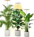Plant Grow Light,yadoker LED Growing Light Full Spectrum for Indoor Plants,Height Adjustable, Automatic Timer, 5V Low Safe Voltage,Idea for Large Plant Light
