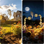 SRNPMIU Solar Watering_Can Light - Solar Yard Decorations Outdoor,Garden Decor Lights for Yard,IP65 Waterproof Hanging Lantern Lights,Outside Garden Flower Bed Decor Light for Moms Birthday 2PCS