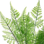 Artificial Fern Plants, PASYOU Fake Greenery Shrubs Plastic Bushes Grass Shrub Leaves Bush Home Indoor Outdoor Garden Verandah Wedding Party Décor Table Arrangement Decoration Planter Filler 4 Bunches