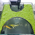 Floating Plant Corral for Aquarium, Fish Tank Accessories to Protects Duckweed from Filters, Automatically Adjusts Height According to Water Level, Suitable for All Duckweed and all aquariums(Style 2)
