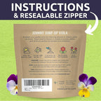 Viola - Johnny Jump-Up - Large 1/4 Ounce Packet - 10,000 Flower Seeds for Planting - Viola Tricolor