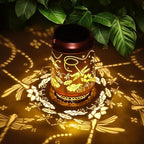 Dragonfly Gifts for Women Solar Lantern Dragonfly Decor Birthday Gifts for Women Mom Grandma Sister Friend Mothers Day Gifts Garden Decor Metal Solar Lights Outside Decor for Backyard Patio Deck Porch