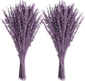 Uieke Dried Lavender Flowers Bundles, 16" Dried Purple Preserved Lavender Stems Bouquet for Shower Weeding Home Fragrance Vase Crafts Decor, 100g(3.52oz)