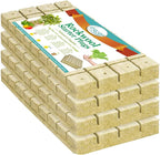 Legigo 1.2 Inch Rockwool Cubes Seed Starter Plugs for Hydroponics, RockWool Planting Grow Cubes for Hydroponic Tower Garden Soilless Cultivation Plants Germination Cutting Clone (4 Sheet, 144 Plugs)