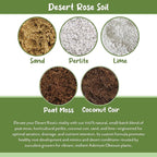 Soil Sunrise Desert Rose Potting Soil Mix (8 Quarts) Hand Blended Small Batch Soil Blend for Desert Rose Plant