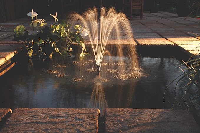 Pennington Aquagarden , Universal 850 All in One Submersible Pond & Water Pump, Suitable for Fountains, Filters, Waterfalls, Hydroponics & Aquaponics , For Ponds up to 300 Gallons, 850- standard pond