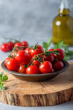 TKE Farms & Gardens - Large Red Cherry Tomato Seeds, 100+ Non-GMO Heirloom Tomato Seeds for Planting, Grow Sweet, Juicy Tomatoes at Home, Detailed Instructions Included, Solanum lycopersicum, Qty 1