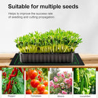Upgrade 20" x 10" Durable Waterproof Seedling Heat Mat with ETL Certified, Warm Hydroponic Heating Pad for Germination,Indoor Plant Gardening and Cutting, Brewing and Seed Starting Greenhouse