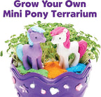 Creativity for Kids Mini Garden: Pony Terrarium Kit - Horse Gifts for Girls | Crafts for Kids and Girl Toys | Spring Crafts | Birthday Gift Ideas (Ages 6+)