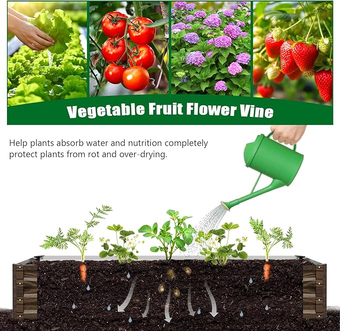 SUNYRISY Galvanized Raised Garden Bed with 87" H Arch Trellis for Climbing Plants Outdoor, Large Metal Planter Box with Netting for Gardening Flowers Vegetables Fruit, Wood Grain