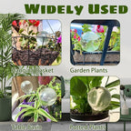 10 Pcs Plant Watering Cans,Plant Watering Globes,Plant Self-Watering Bulbs,Plastic Plant Automatic Water Devices for Indoor Outdoor Potter Plants