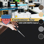 Shade&Beyond Customized Size 12' X 16' Shade Cloth with Grommets, 90% UV Protection UV Protection Mesh Tarp Sun Screens for Patio GN01, Black