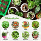 Legigo 50 PCS 35mm Coco Coir Pellets Seed Starter Pods, Compressed Seed Starting Coconut Coir Pellets Soil Plugs for Seedlings, Seeds Plant Starter Pods for Garden Planting Herbs Flowers Vegetables