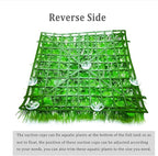 2pcs (10"X10") Artificial Aquarium Grass Mat Decorations Artificial Plastic Lawn Ornament Landscape Green Plants Decoration for Saltwater Freshwater Tropical Fish Tank Decor