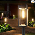 NEWMESSI Solar Pathway Lights Outdoor, 4 Pack Garden Lights IP65 Waterproof, Bright Solar Powered for Outside Yard Path Lawn Walkway Driveway Lighting Landscape Decor (Warm White)