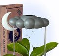 Stormy Dripping Rain Cloud with Glow in the Dark Moon Charm