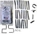 Awesome Aquatic Plant Anchors/Weights 25 pk Strip Lead Ribbon Live Plants Weight Anchor (25 Pack Strips)