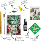 Cute Farms Glass Terrarium Kit | Just Add Your Own Plants (One Glass Bowl)