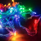 210 LED 4-Color Outdoor Easter String Lights, Seasonal Fairy Lights with 8 Modes, Waterproof Indoor Outside Decoration Lighting for Christmas, Parties, Wedding, Patio, New Year(70FT)