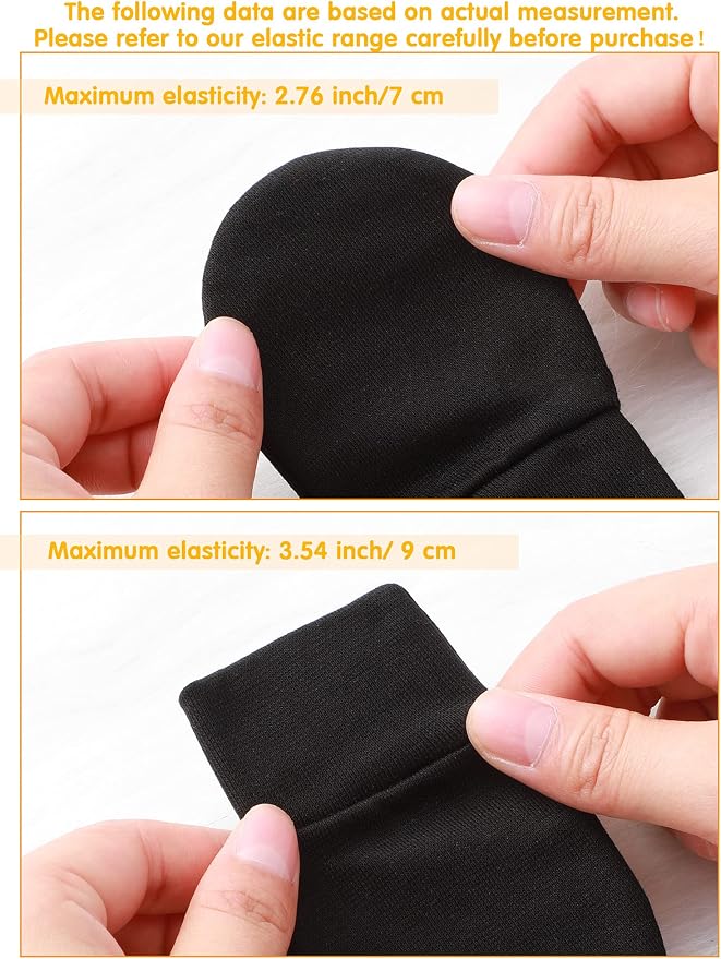 Geyoga 12 Pieces Newborn Hat Mittens Gloves Set Baby Boys Girls Cotton Baby Beanie for 0-12 Months