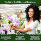 GARDENWISE Premium Orchid Plant Food Mist – Orchid Fertilizer Spray – Orchid Food Fertilizer for Blooming – Orchid Plant Care Formula 3-1-2 – Ready-to-Use (16 OZ)