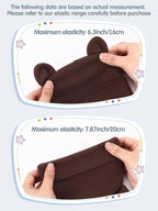 Geyoga 12 Pieces Newborn Hat Mittens Gloves Set Baby Boys Girls Cotton Baby Beanie for 0-12 Months