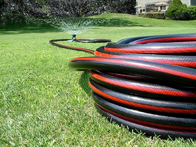 Neverkink Pro 5/8" x 50' Commercial Duty Durable Kink Free Garden Hose