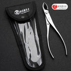 Straight Narrow Edge Cutter Professional Grade Branch Cutter Alloy Steel Bonsai Tools Equip With Tool Bag (MT-SE-185N Designed For Small Size Bonsai Trees)