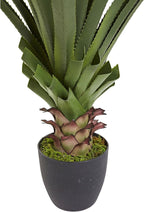 Nearly Natural 4ft Artificial Spiked Agave Plant, Faux Succulent Greenery for Indoor Decor